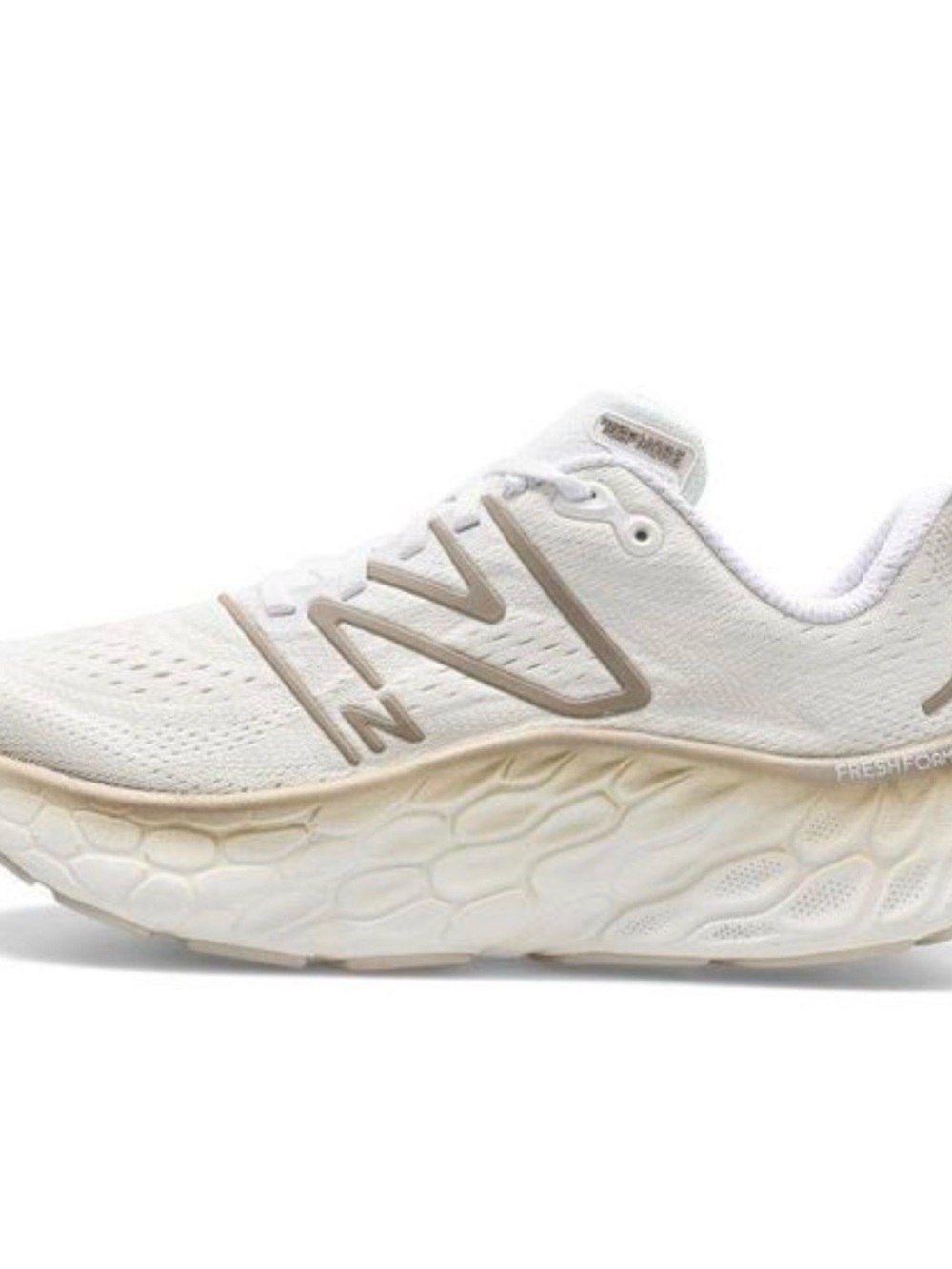 New Balance Women's White (Wmns) Fresh Foam X More V4 Metallic' (10W)
